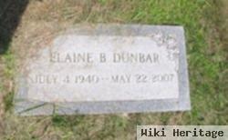 Elaine B. Dunbar