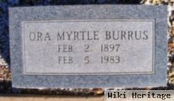 Ora Myrtle Burrus