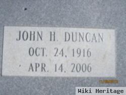 John H Duncan