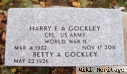 Betty A Gockley