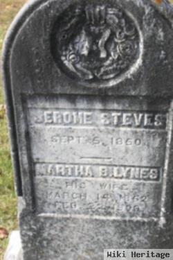 Martha B Lynes Steves