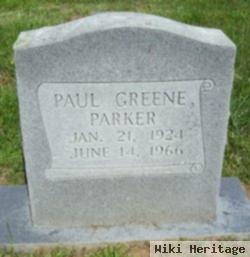 Paul Greene Parker