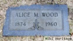 Alice M Wood