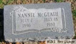 Nannie Mcgeath