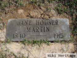 Jane Houser Martin