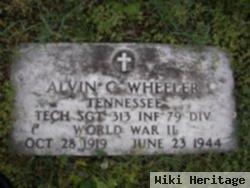 Sgt Alvin C Wheeler