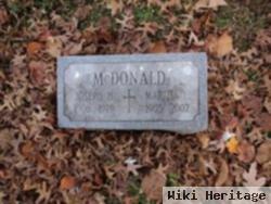 Martha L Mcdonald