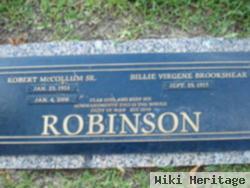 Billie Virgene Brookshear Robinson