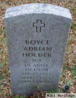 Sgt Royce Adrian Holder