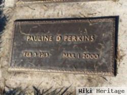 Pauline D Perkins