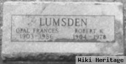 Robert K "bob" Lumsden