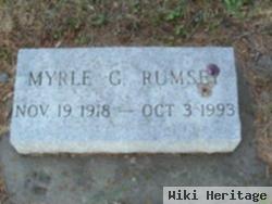 Myrle G. Rumsey