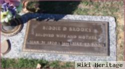 Biddie D. Brooks