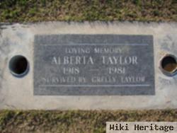 Alberta Taylor