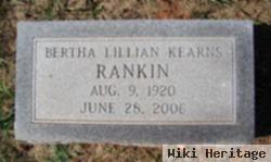 Bertha Lillian Kearns Rankin