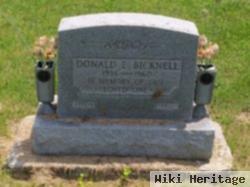 Donald E. Bicknell