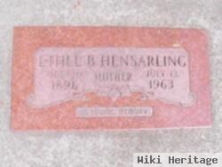 Ethel B. Hensarling