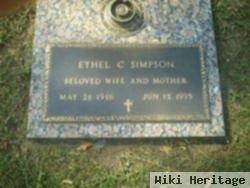 Ethel C Simpson