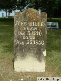 John R Rible Ribble