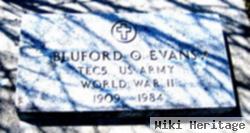 Bluford O Evans