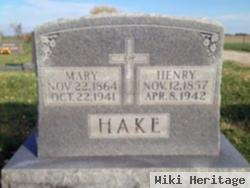 Henry Antone Hake, Sr