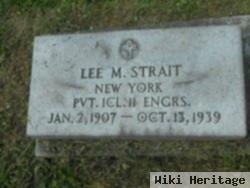 Pvt Lee M. Strait