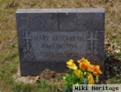 Mary Elizabeth Wallington