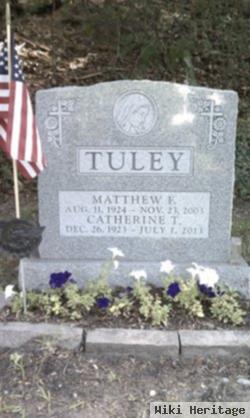 Matthew F Tuley