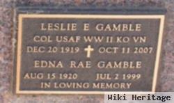 Leslie Ernest Gamble