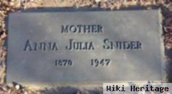 Anna Julia Flock Snider