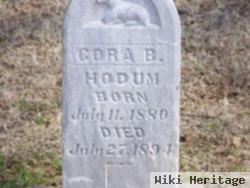 Cora B Hodum