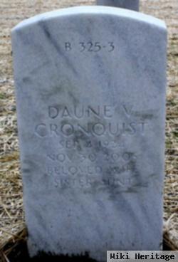 Daune V Cronquist