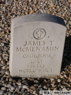 James T Mcmenamin