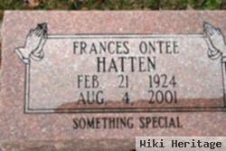 Frances Ontee Devine Hatten