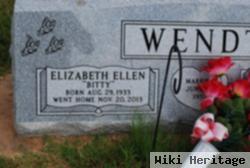 Elizabeth Ellen "bitty" Goodnight Wendt