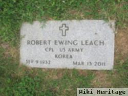 Robert E Leach