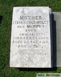 Lydia A. Murphy Cole Higley