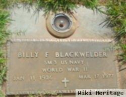 Billy Frank Blackwelder