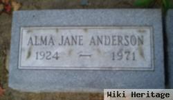 Alma Jane Curtis Anderson