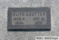 Olive G Sutter