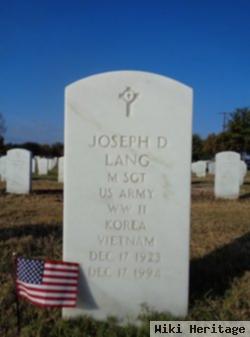 Joseph D Lang