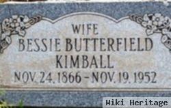 Elizabeth Butterfield "bessie" Clark Kimball