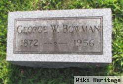 George W Bowman