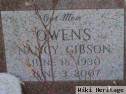 Nancy Gibson Owens