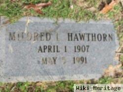 Mildred L Hawthorn