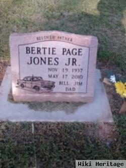 Bertie Page Jones, Jr