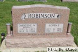 Omogene W Reinhart Robinson