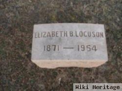 Elizabeth B Atkinson Locuson