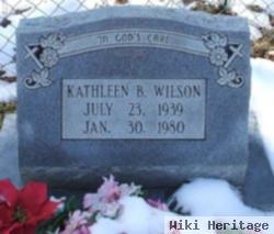 Kathleen B Wilson