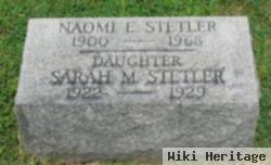 Naomi E. Strunk Stetler